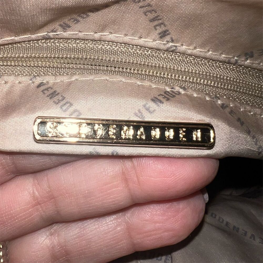 Steve Madden Sienna - Peony Pink Crossbody Satchel Bag with Coin Purse - Picture 12 of 13